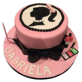 Barbie Makeup - Birthday cake