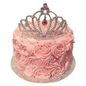 Ruffle cake rose Princesse...