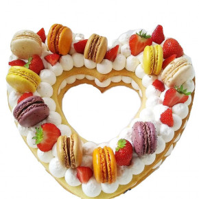 Heart cake - Gâteau coeur