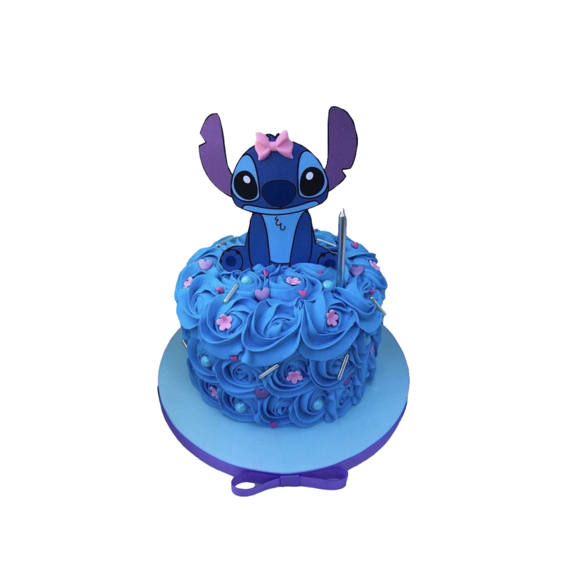 Gâteau Stitch pour mon anniversaire - La pâte d'Amanda
