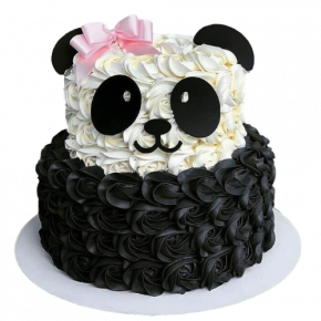 Panda, Coin - Birthday cake