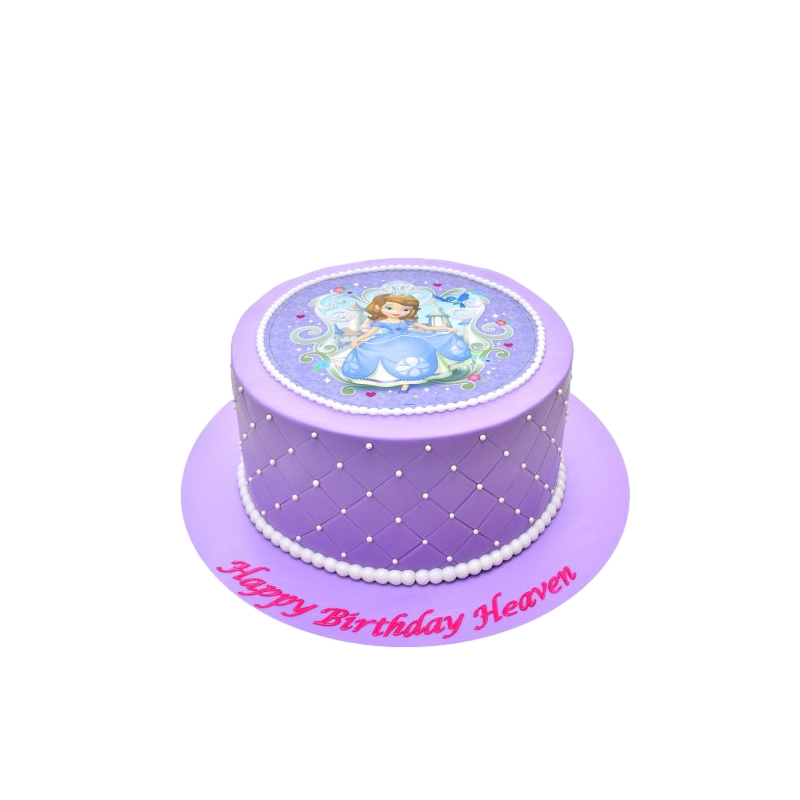 Pink Little Cake: Sophia the First inspired Birthday Cake