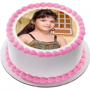 Pink Photo - Birthday cake