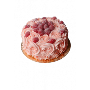 Ruffle cake rose et...
