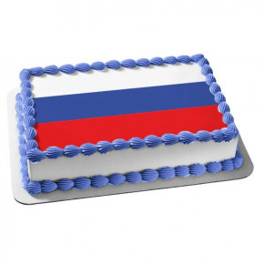 Drapeau Russie - Gâteau...