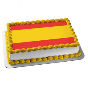 Flag Spain - Birthday cake