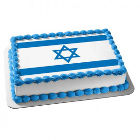 Drapeau Israel - Gâteau...