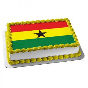 Drapeau Ghana - Gâteau...