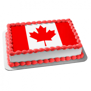 Flag Canada - Birthday cake