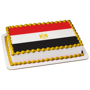 Drapeau Egypte - Gâteau...