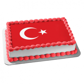 Turkey Flag- Birthday cake