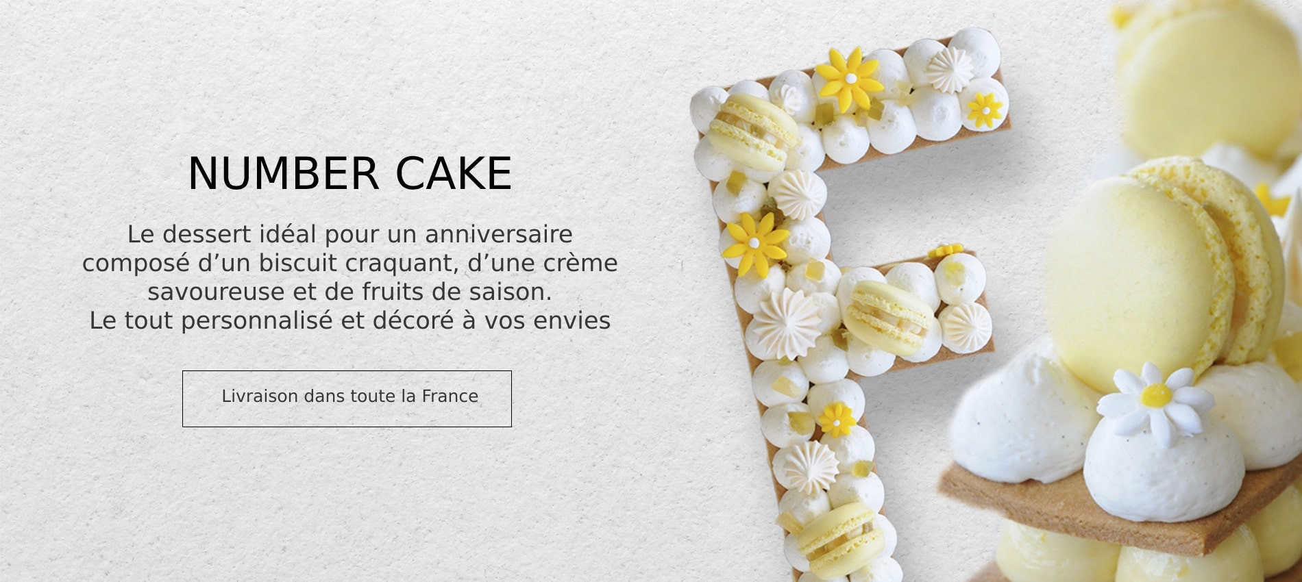 Maison Pâtisserie Créative Paris  Livraison gâteaux anniversaire